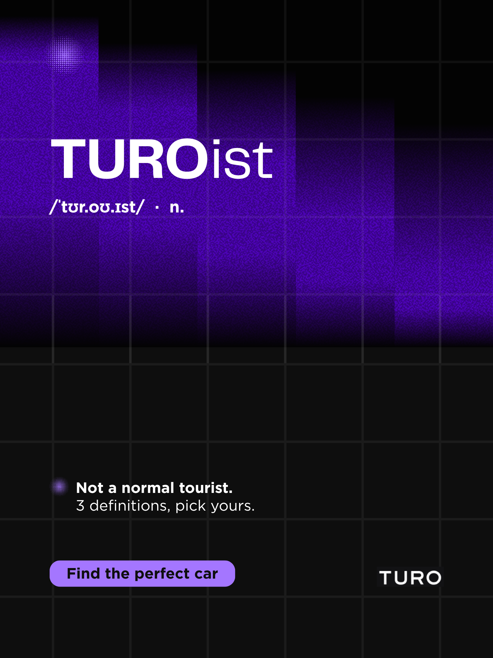 TUROist IG Ad — Not a normal tourist